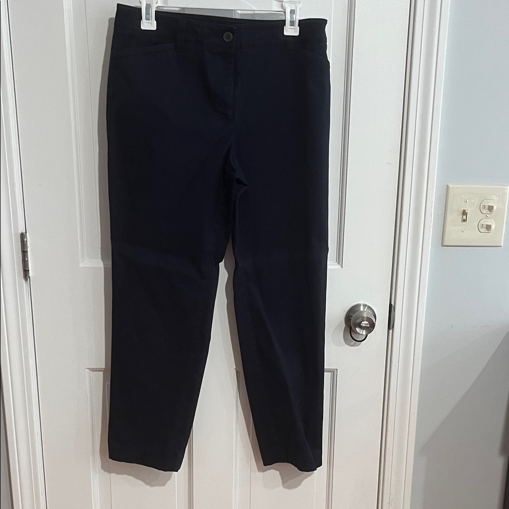 Talbots Women's Navy Straight Leg Pants
